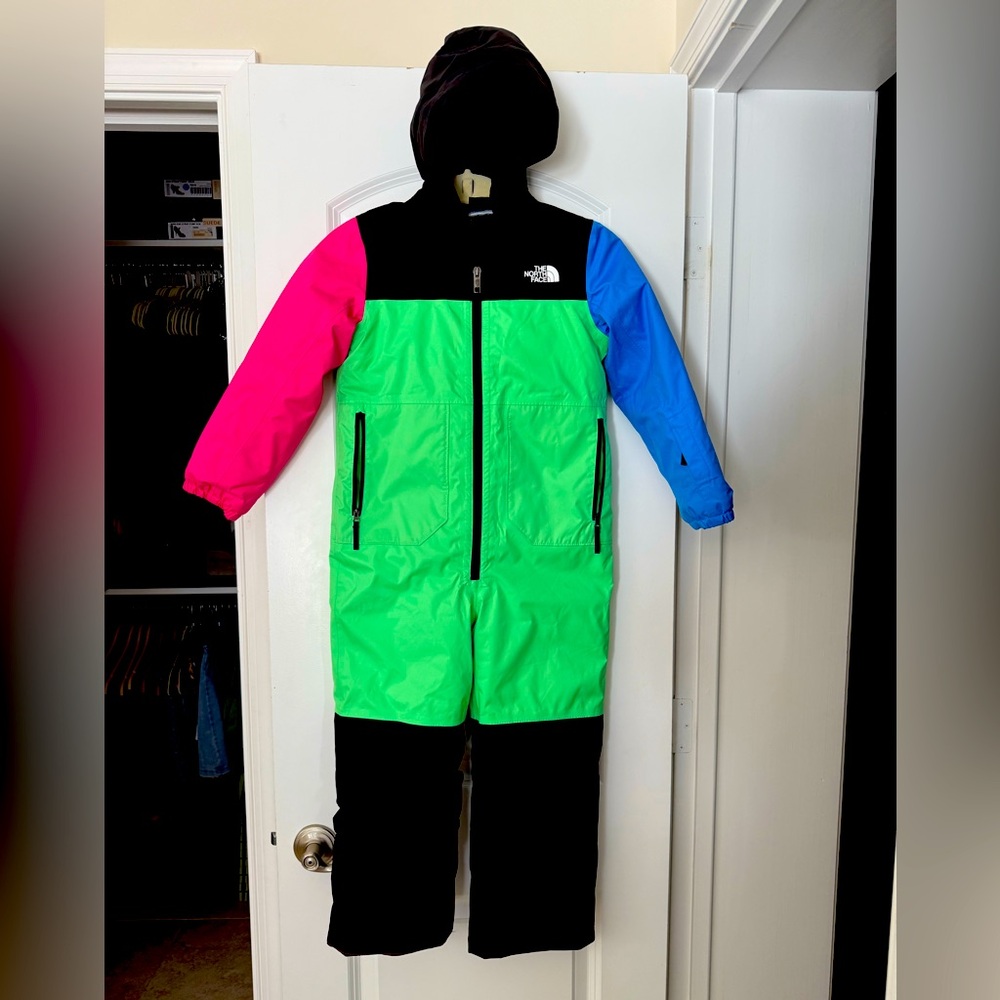 North Face kids snow suit size 7